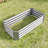 Metal Raised Garden Bed, Rectangle Raised Planter 4×2×1Ft  For Flowers Plants, Vegetables Herb-1339956700