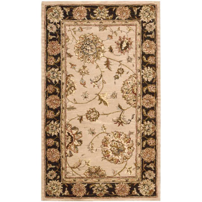 Deguzman Wool Oriental Indoor Rug