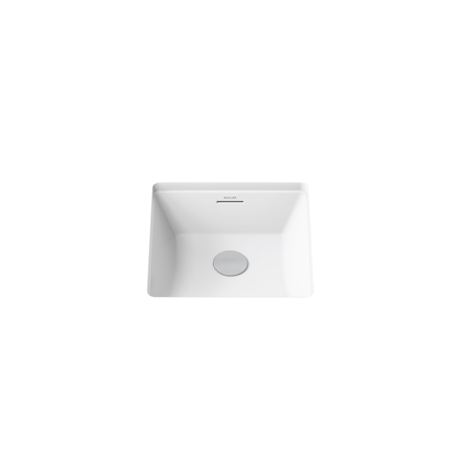 Brazn Square Undermount Bathroom Sink