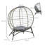 Houstonia Steel Outdoor Lounge Chair