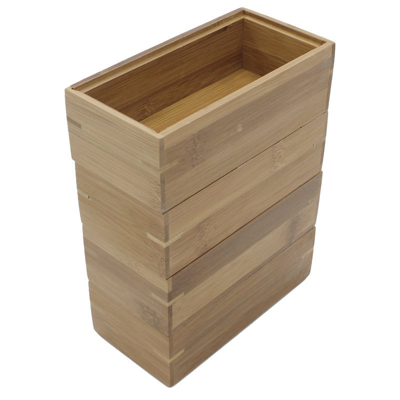Panier en bois massif, H 2 po x l 6 po x P 3 po