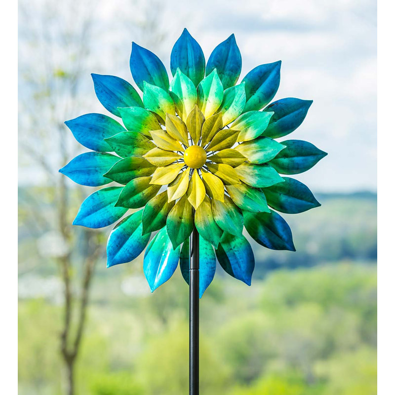 Piquet de jardin multicolore