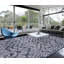 Tapis intérieur / extérieur bleu marine Gebhardt-928691391