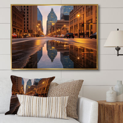 Dallas Perspectives II, reproduction d'art sur toile