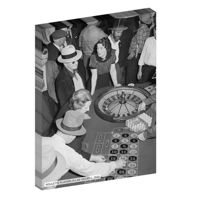 " Roulette Players In Las Vegas "