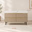 Meuble-lavabo moderne de 89 cm (35,05 po) avec lavabo encastré, comptoir en pierre frittée, bois massif multicouche imperméable, 4 tiroirs, autoportant ou mural