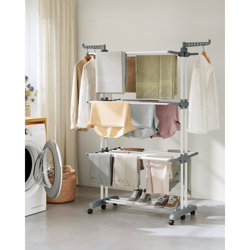 Stainless Steel Standard Drying Rack, Cloud White/Dove Grey