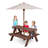 Mald Kids Round Outdoor Table Or Chair and Chair Set