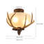 Plafonnier semi-encastré 3 lumières Ailsun 14,17 po