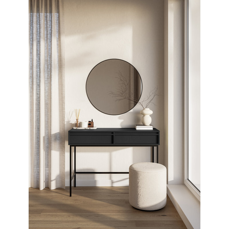 Bannie Dressing Table, Black