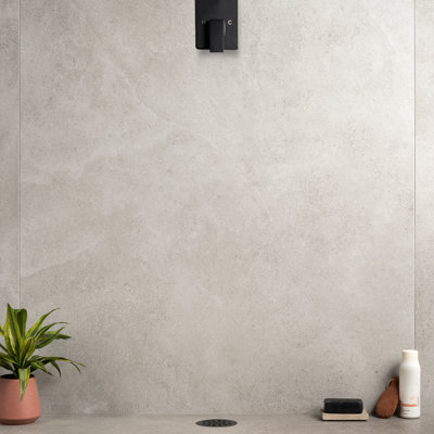 Carreau de porcelaine grand format 47 po x 47 po Iris