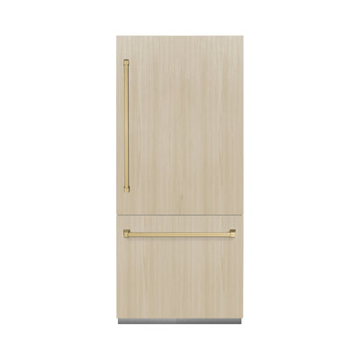 ZLINE Autograph Edition 36 in.  Built-In Refrigerator w/ Accents
