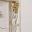 White Solid + Manufactured Wood Accent Cabinet-848696338
