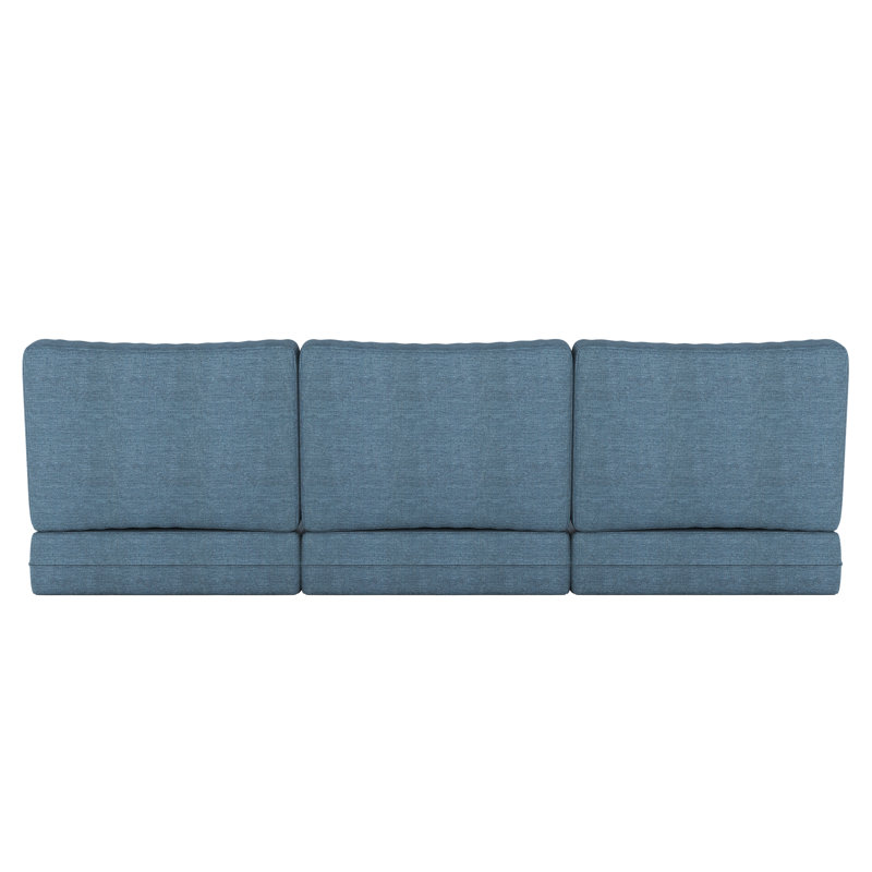 Sunbrella® Outdoor Sofa Seat / Back Cushion, Spectrum Denim Sunbrella®