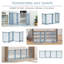 Free Standing Pet Gate With Door-1930298135