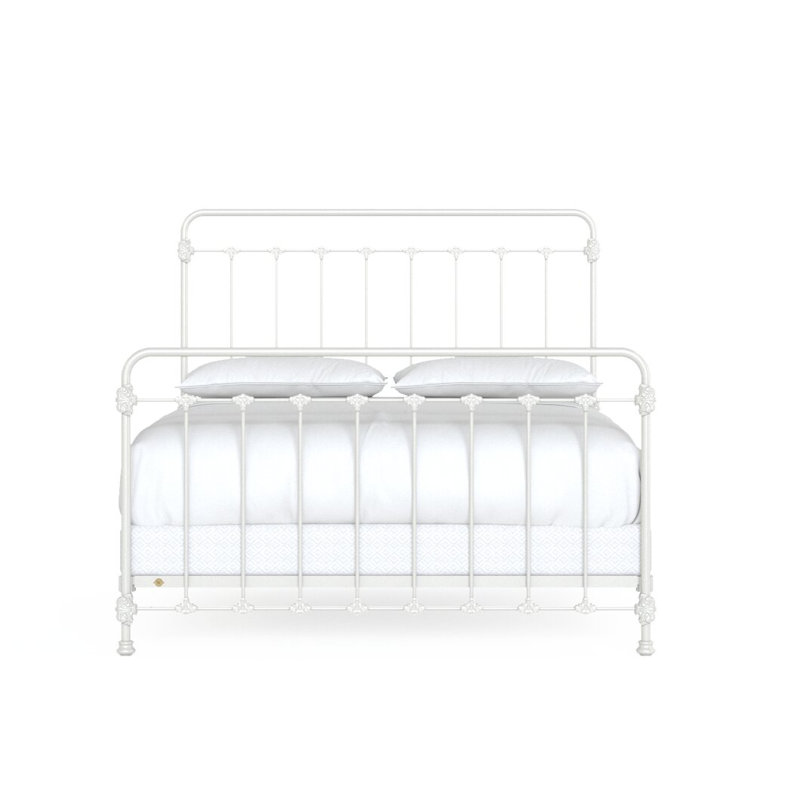 160 Picket Fence Bed | Complete Standard, King, Gloss White