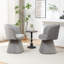 Chaise rembourrée pivotante en velours Dantzler-1966709620
