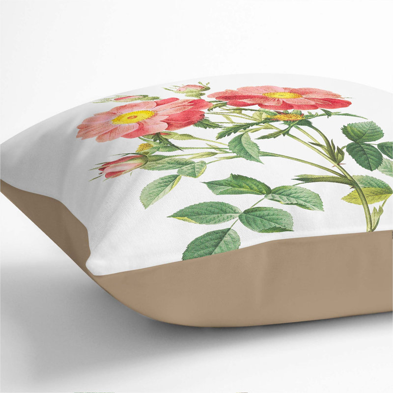 Square Cushion, 40cm H x 40cm W x 15cm D, Stone