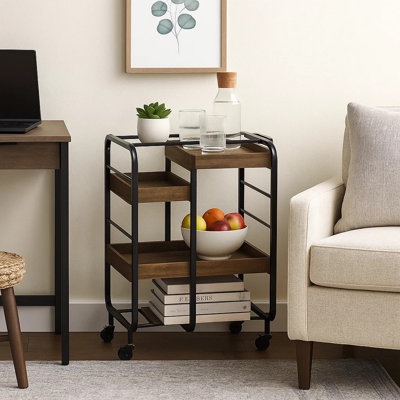 Wide Bar Cart