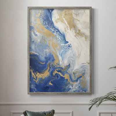 ABSTRACT Series CDXII, reproduction encadrée - bois massif