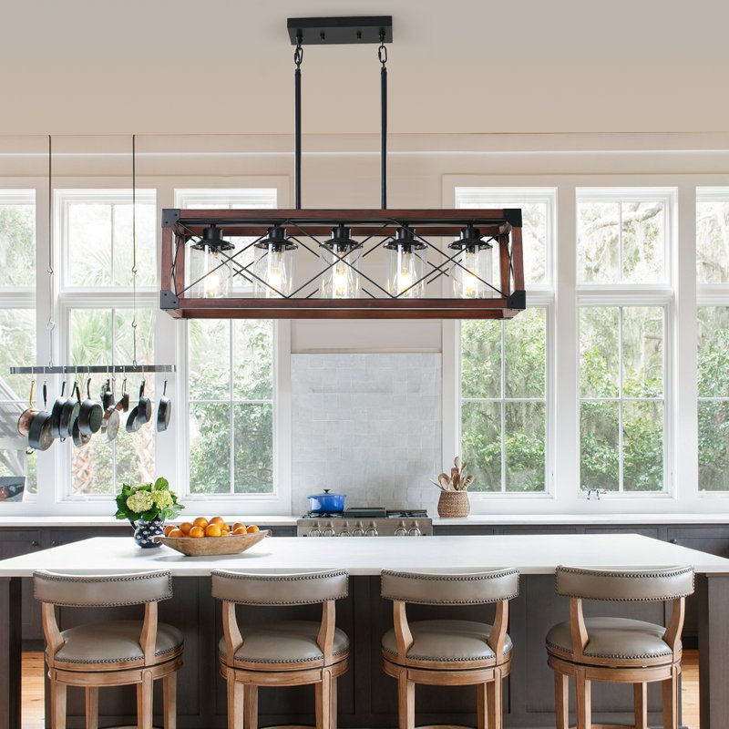 5-Light Kitchen Island Pendant