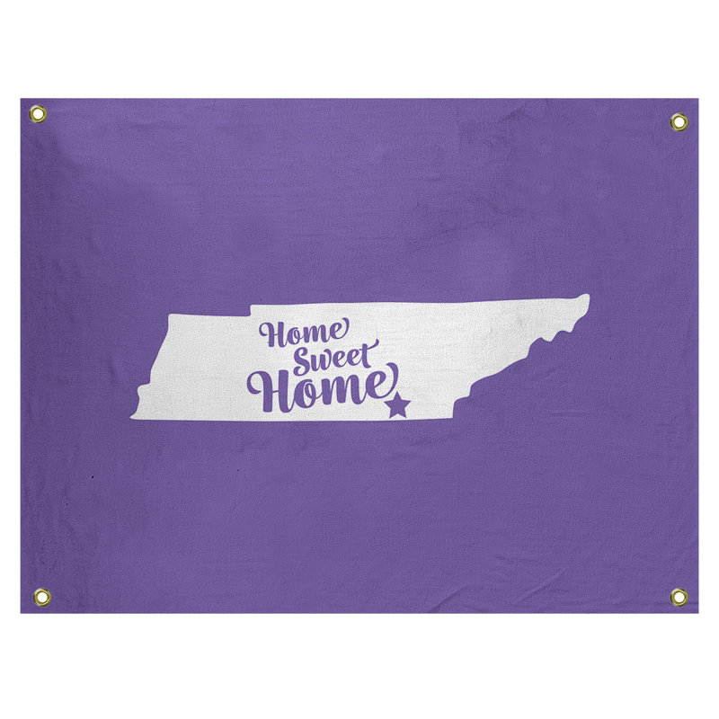 Tapisserie murale chattanooga doux pour la maison, H 50 po x l 59 po, Mauve