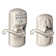 Flair Keypad Lever with Plymouth Trim