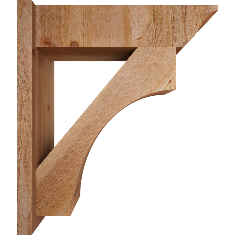 Persienne en bois Westlake, P 28 po x H 32 po, Cèdre rouge de l'Ouest de 8 po (sciage brut)