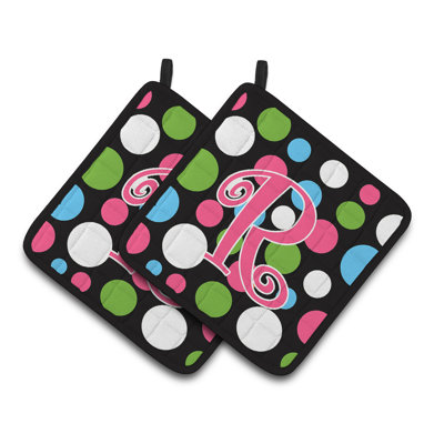 Cuisinier poignée Polka Dots