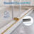 56"-60" W X 76" H Double Sliding Frameless Shower Door with 3/8" (10mm) Tempered Clear Glass-94288767