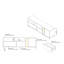 Hubbard TV Stand for TVs up to 78"