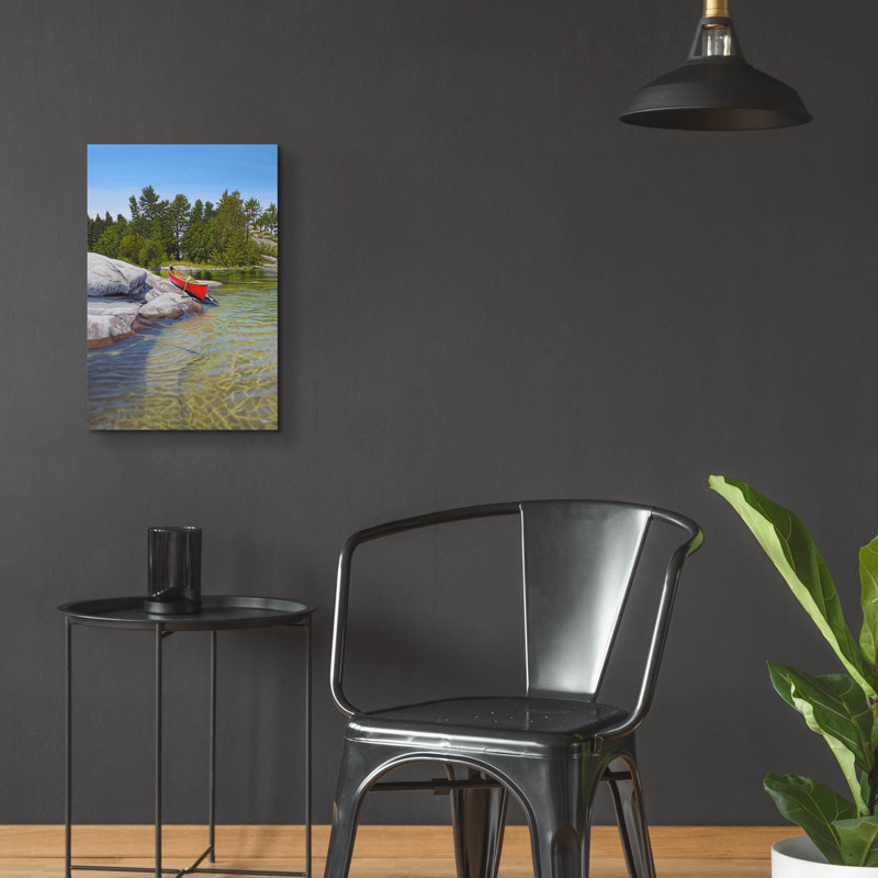  «Clear Reflections 1» par Kenneth M Kirsch, art mural en verre acrylique, 16 po x 24 po, H 24 po x l 16 po