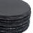 Argon Tableware - Round Slate Coasters - 10cm