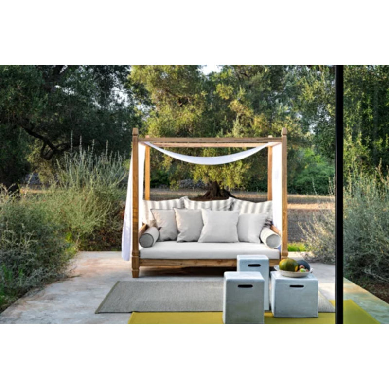 Inout Side Table, Anthracite Gray, 11.81" W x 11.81" L x 20.08" H