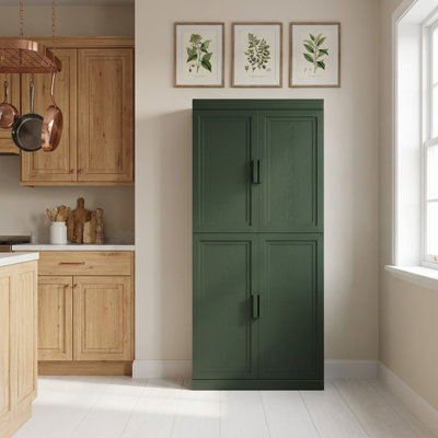 Armoire de rangement avec tablettes réglables Nashaya