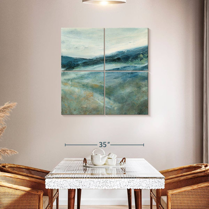 Distant Shadows II, 38" H x 38" W