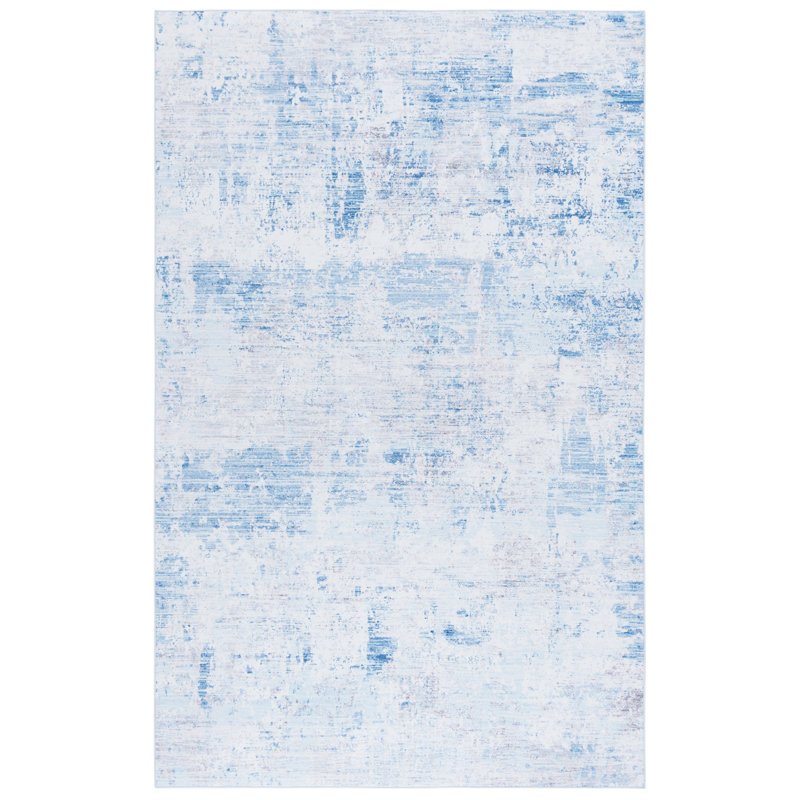 Seandre Performance Machine Washable Abstract Rug, Rectangle 3' x 5'