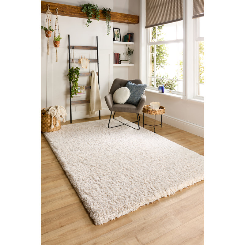 Benvenuta Solid Colour Area Rug, Rectangle 120 x 170cm