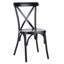 Chaise de patio empilable latérale Susy-293996136