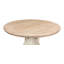 Round Pine Wood Dining Table