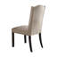 Chaise d'appoint rembourrée (ensemble de 2)