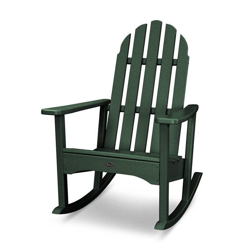 Chaise berçante Adirondack POLYWOOD Cape Cod, Toit de forêt tropicale