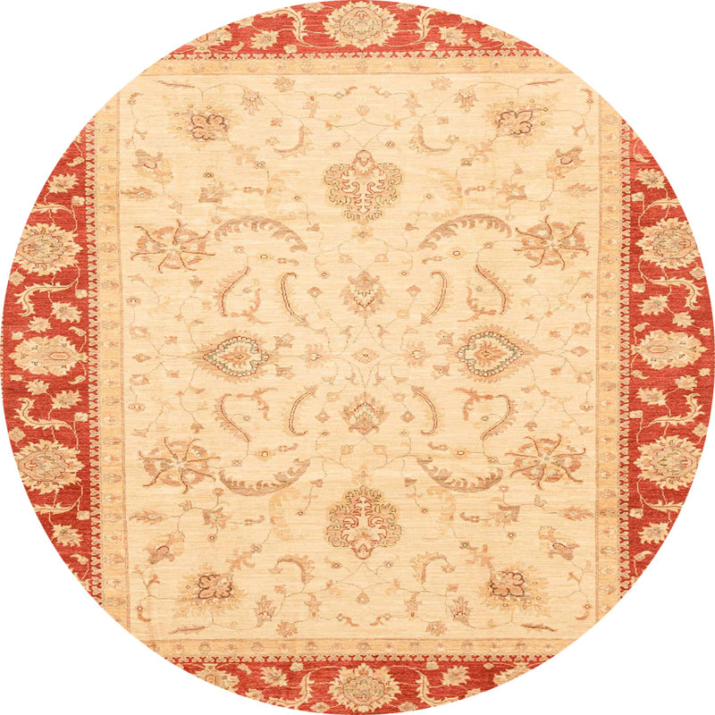 Tapis abstrait 3774, Rond 5 pi