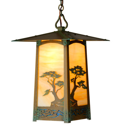 Dever Outdoor Hanging Lantern