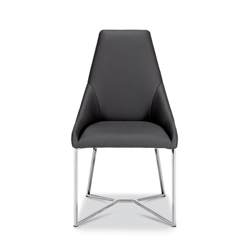 Chaise d'appoint, Gris, Argent