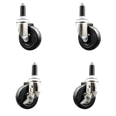 Soft Rubber Casters