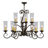 Wallis 10 - Light Chandelier