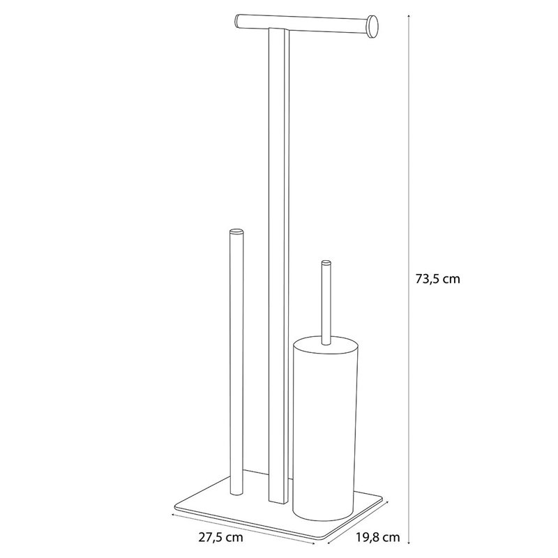 Vannatta Free Standing Toilet Paper Holder