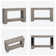 Long Console Table for Entryway, Farmhouse Console Table for Living Room, 2-Tier Large Sofa Table with Storage, Wooden Entryway Entry Table for Entrance, Hallway