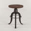 Paxton Adjustable Stool with Metal Frame